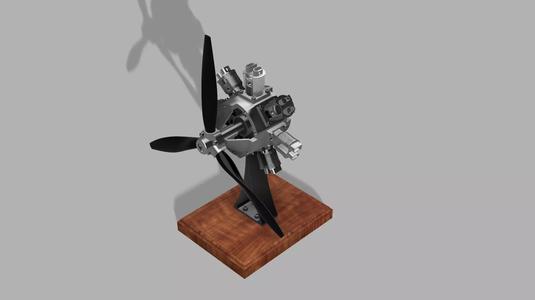 Radial engine
