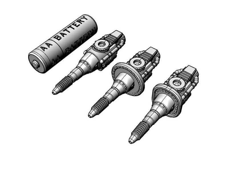 28mm Lightning Thrower For Smaller Imperial Knights