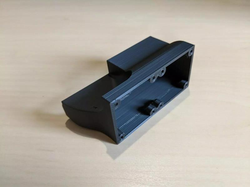 NVIDIA Tesla K80 V100 M40 Axial fan shroud duct 3D print model