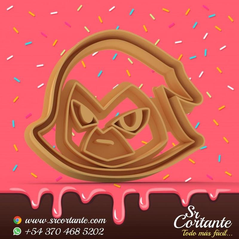 CUTTER COOKIE YOUNG TITANS - TEEN TITANS CUTTER OF COOKIES