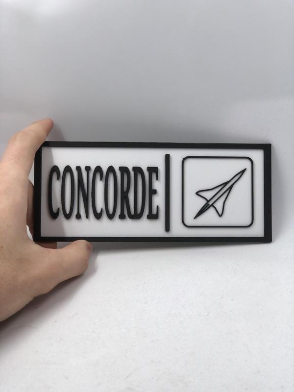 CONCORDE SIGN