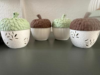 Acorn Set for LED Tealight standing hanging