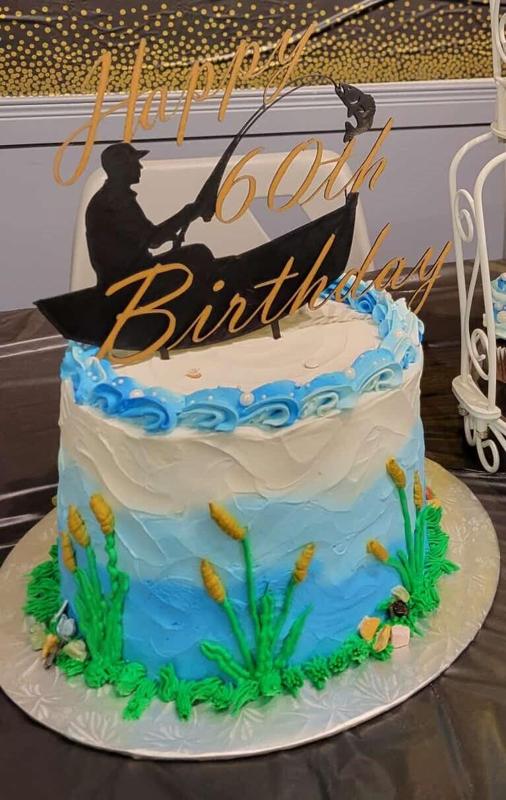 60th Birthday Cake Topper