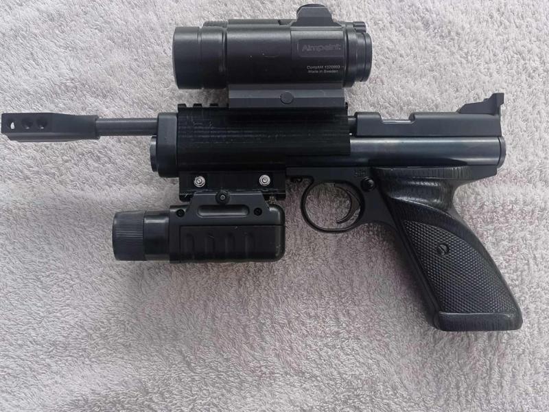 Crosman 2240 Picatinny 22mm rail