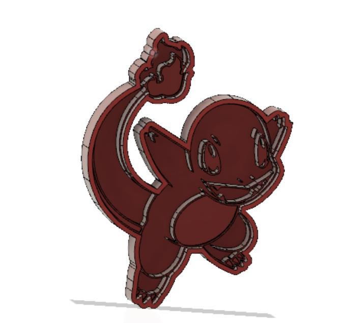 Pokémon cookie cutter -SALAMECHE-