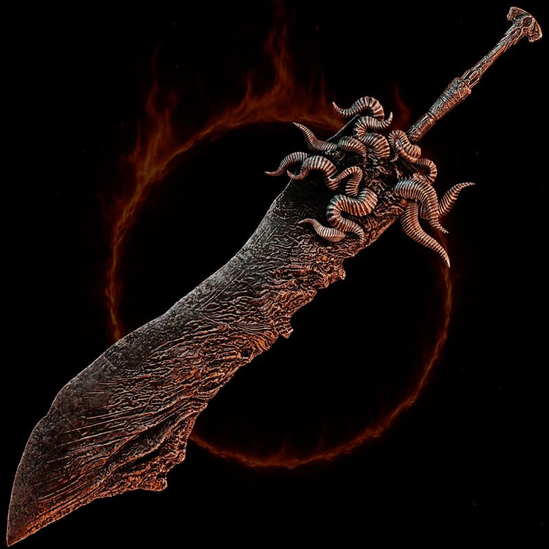 DARK SOULS 3 RINGED KNIGHT PAIRED GREATSWORD life size cosplay weapon - Dark Souls Fan Art