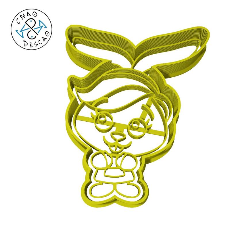 Acuarella  - Plim Plim - Cookie Cutter - Fondant - Polymer Clay