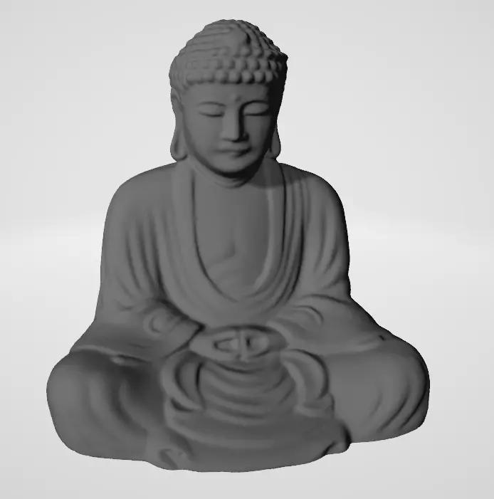 Small desktop size bust of the buddha