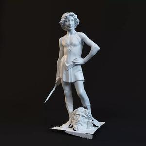 David  Statue goliath