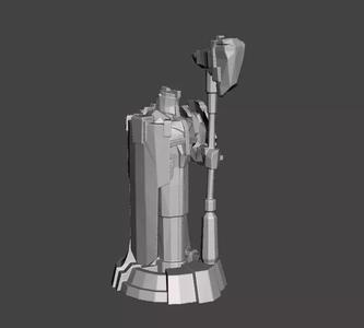 League of Legends Blue Turret 3D Model