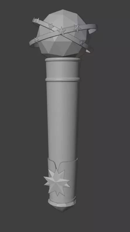 suisei microphone 3d model for printing