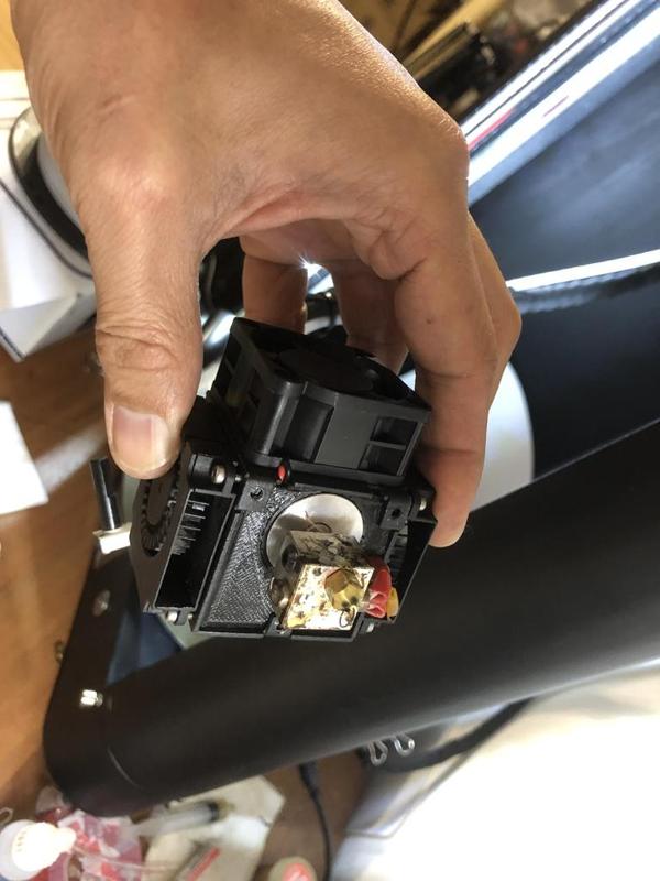 plug for the extruder FLSUN QQ