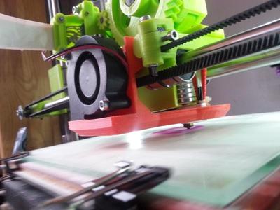 Compact cooling system for Mendel90 E3D V5
