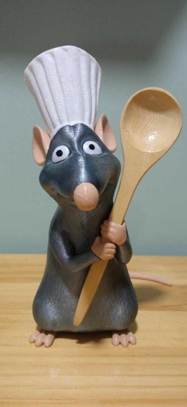 REMY SPOON HOLDER - RATATATOUILLE (separated by color with recesses )