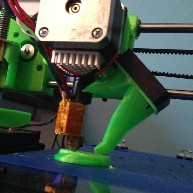 Fan bracket for DDeGonge888's Extruder
