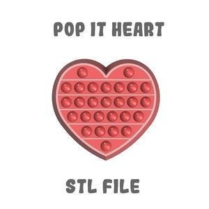 Pop it heart