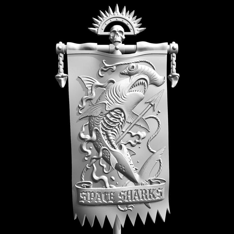 Space Sharks banner 1