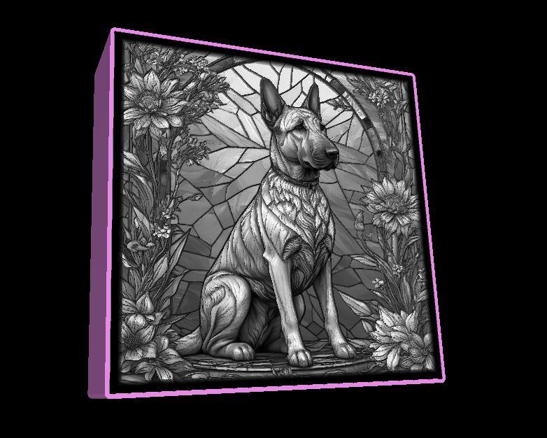 Lightbox Berger Picard lithophane