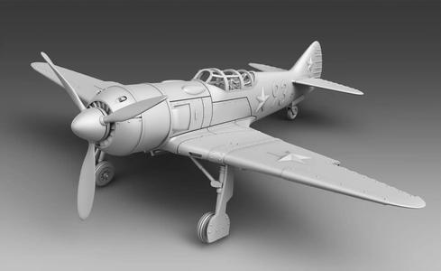 Soviet plane La-7