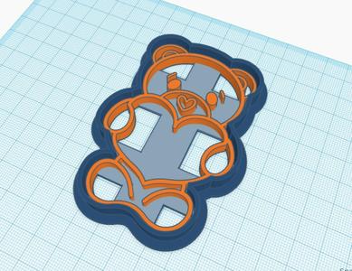 VALENTINES DAY BEA COOKIE CUTTER
