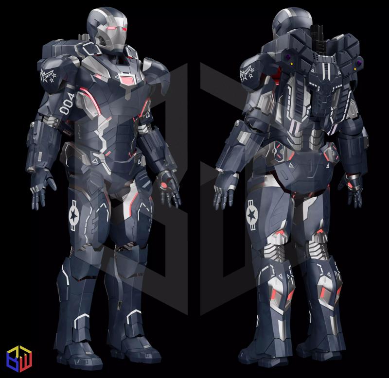 War Machine Mark 004 Full Suit