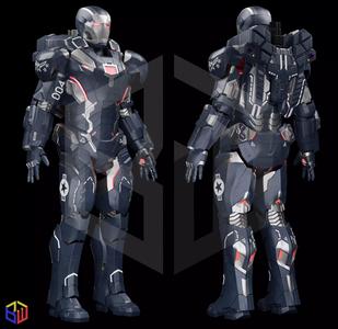 War Machine Mark 004 Full Suit
