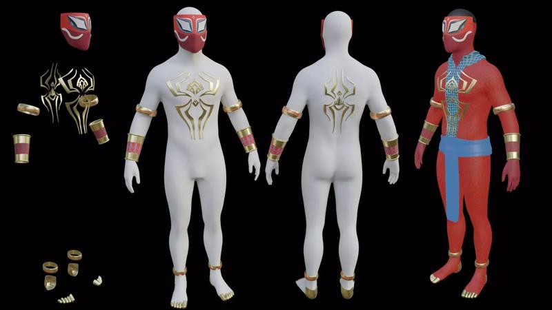 Pavitr Prabhakar Spider Man india cosplay