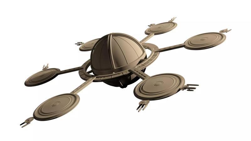 Star Trek - Star Base 1 3D Model 2009 Film