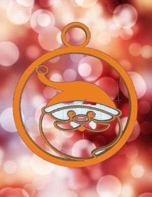 CHRISTMAS ORNAMENT PAPA NOEL CHRISTMAS TREE / CHRISTMAS SANTA CLAUS ORNAMENT