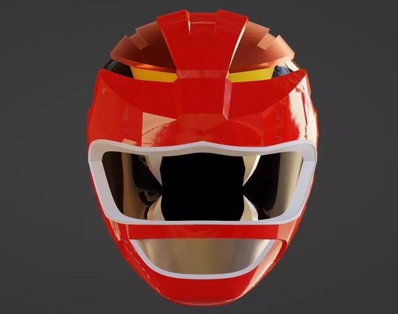 Power Rangers Wild Force Gaoranger Gaored helmet ver magnet