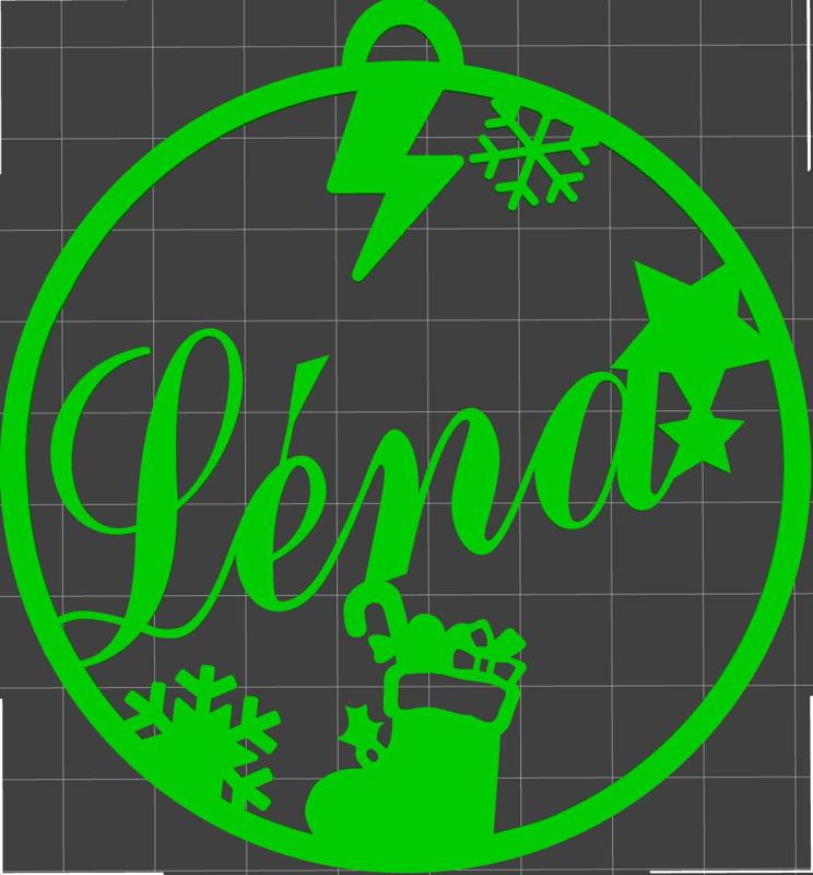 Léna" Christmas bauble