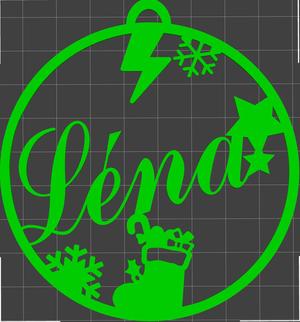 Léna" Christmas bauble