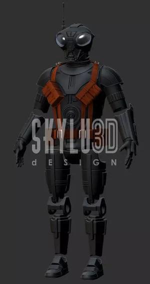 Q9 Zero Wearable Costume 3D Print ready STL