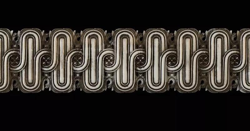 Moulding ornate metal wall art