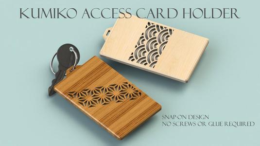 Kumiko Access Card Holder