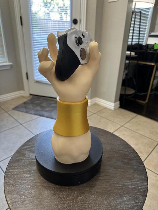 3D PRINTED BROLY CONTROLLER STAND – DRAGON BALL Z INSPIRED – UNIVERSAL GAMING HOLDER – PLAYSTATION, XBOX, SWITCH PRO, HEADPHONES – FAN MADE