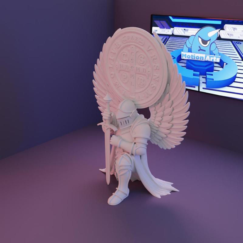 St. Benedict the Warrior Medal