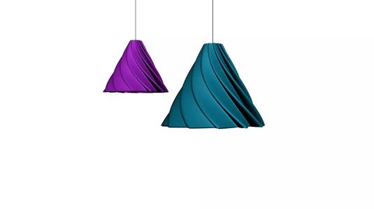 Parametric Design hanging lamp