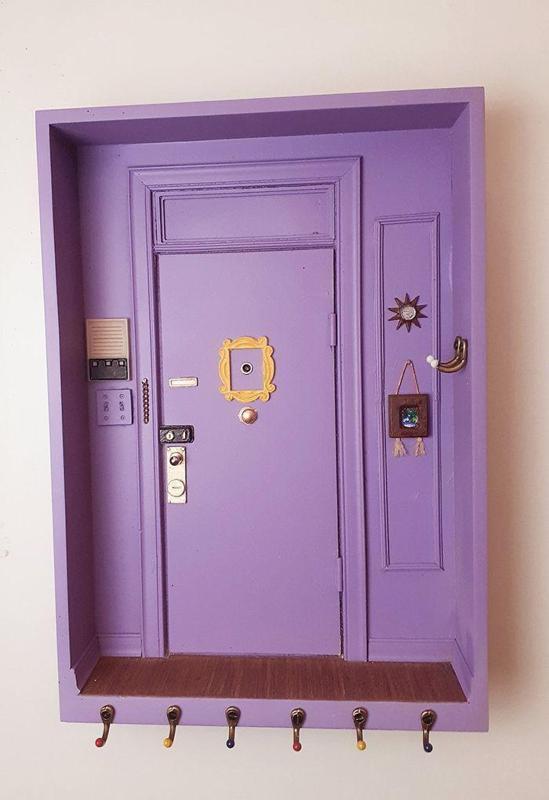 Friends Monica Door Keychain - Tv Show Decor