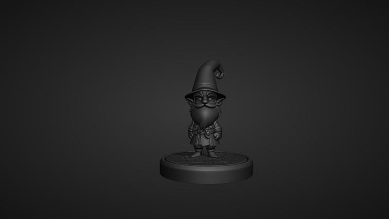 Gnome 75mm miniature