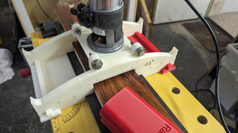 Fretboard Radius Jig / Milling Jig Guitar / Fretboard