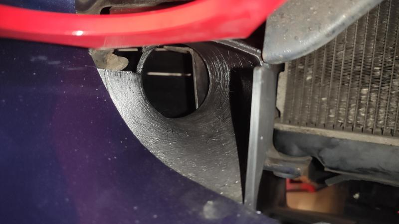 Mx5 Brake Air intake duct