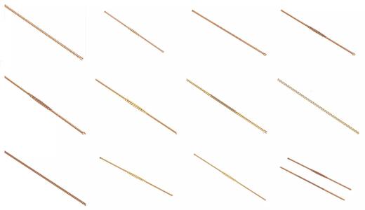 15  Cuban Chain Necklace 3D Model Collection