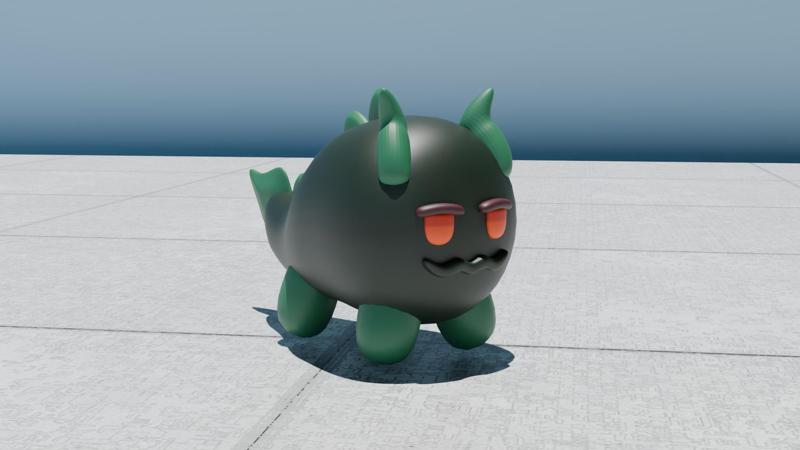 Dusk Bean from Arknights - 3D Printable Figure