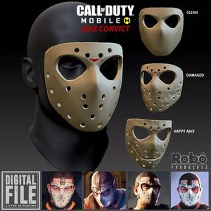 AJAX OPERATOR CONVICT MASK - CALL OF DUTY - MOBILE - WARZONE