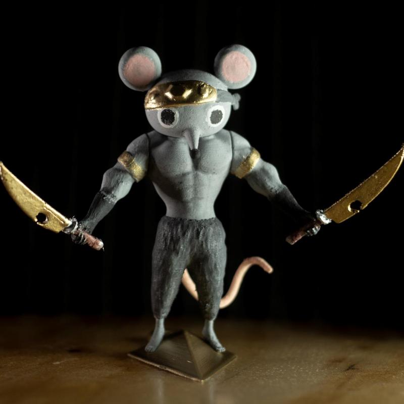 NINJU MUKIMUKI NEZUMI V2 /MUSCLE MOUSE/ KIMETSU NO YAIBA