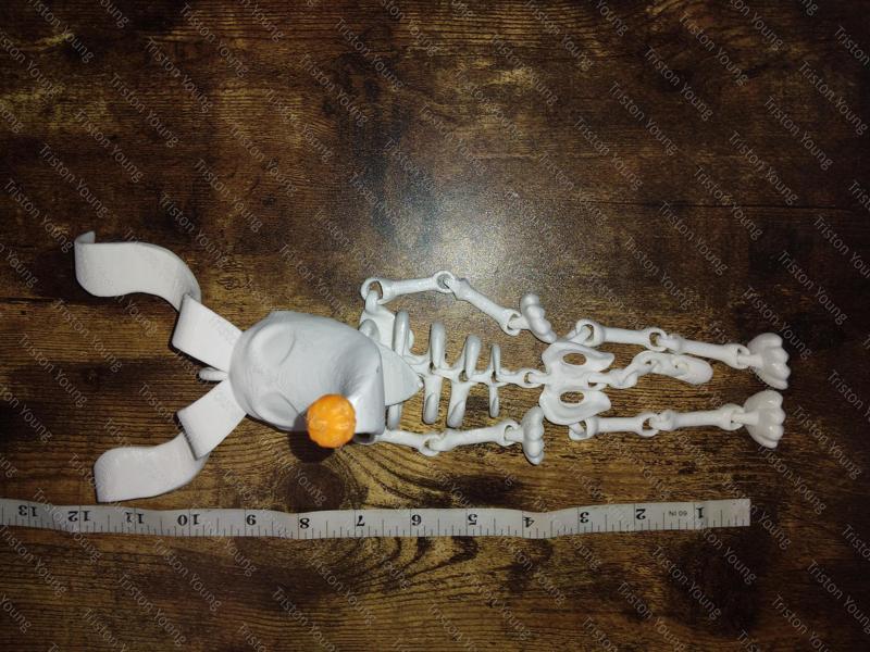 Zero articulating skeleton