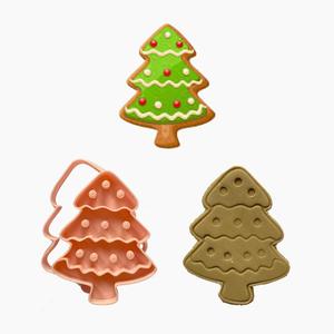 CHRISTMAS - XMAS TREE1 COOKIE CUTTER STAMP