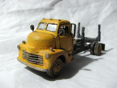 1949 Chevy COE log truck