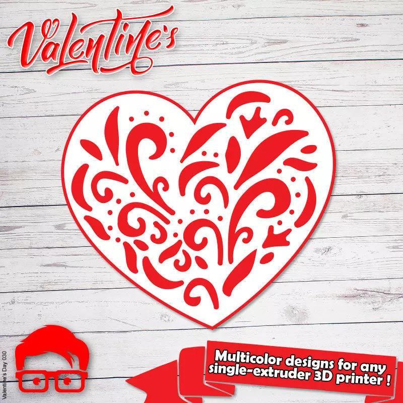 Valentines Day heart ornament gift for your loved one